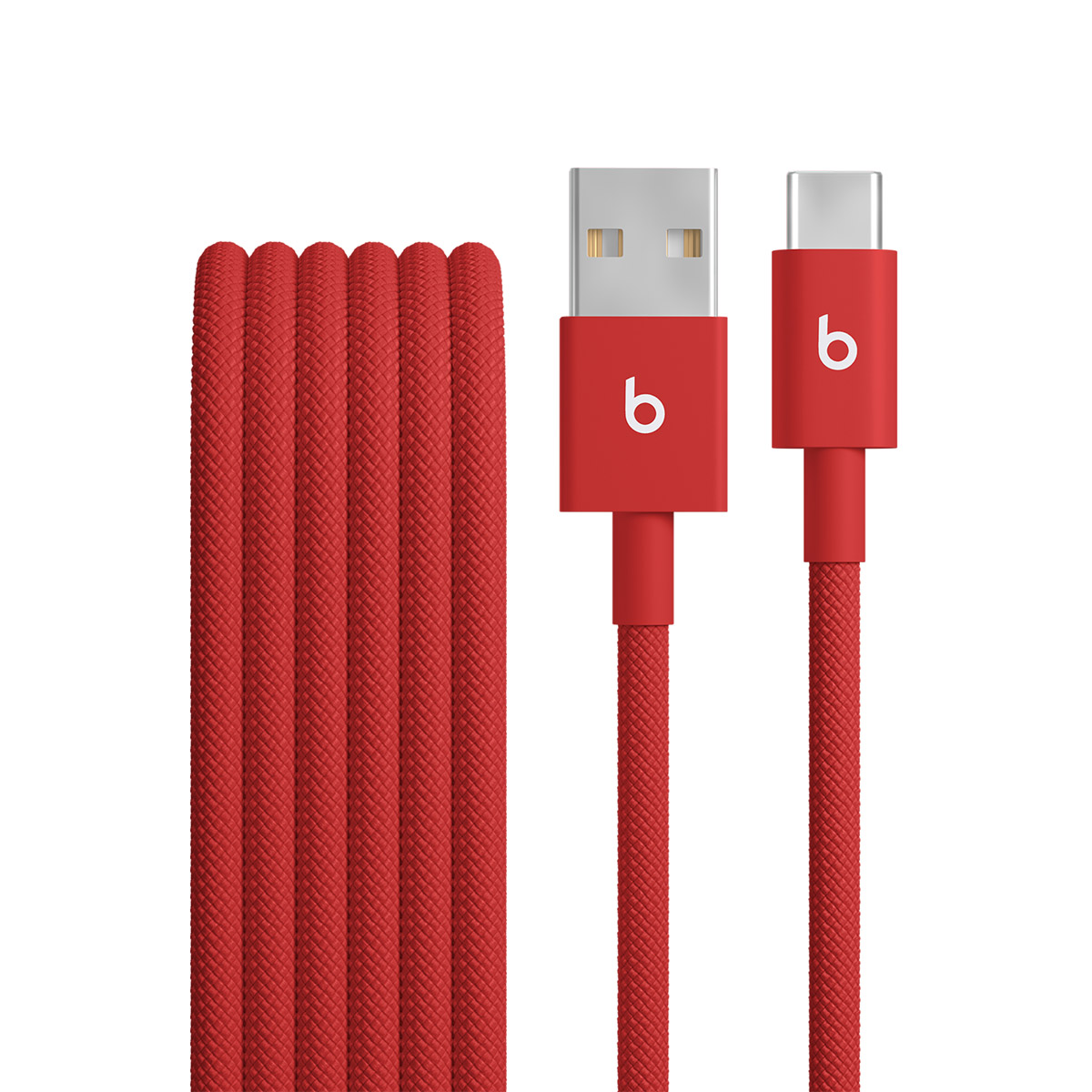 Usb-A To Usb-C Cable (1.5 M/5 Ft) - Beats - Rapid Red