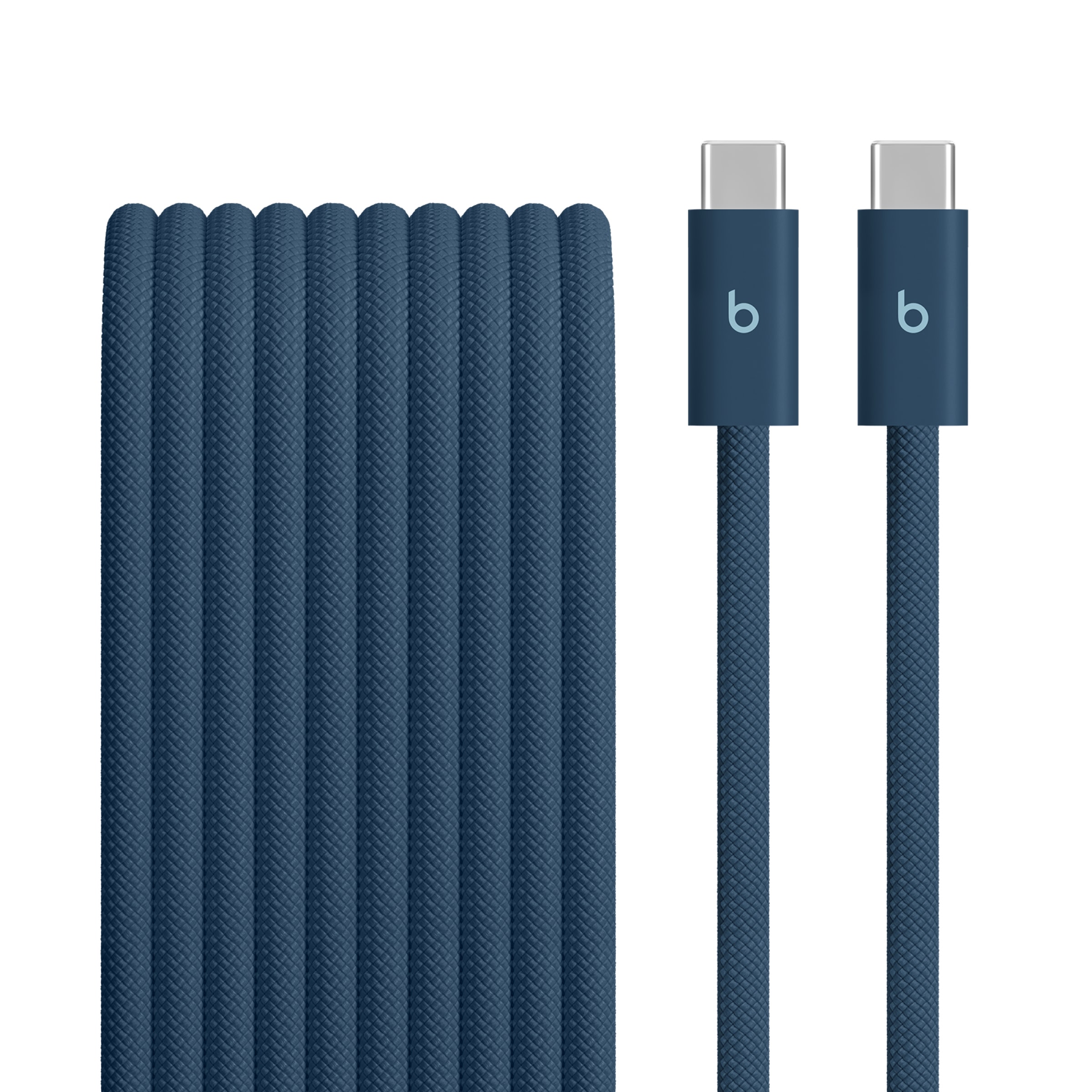 Beats 240W Usb-C To Usb-C Braided Cable (10 Ft) - Nitro Navy